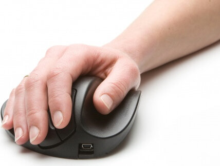 HandShoeMouse Medium (draadloos, voor rechtshandigen)