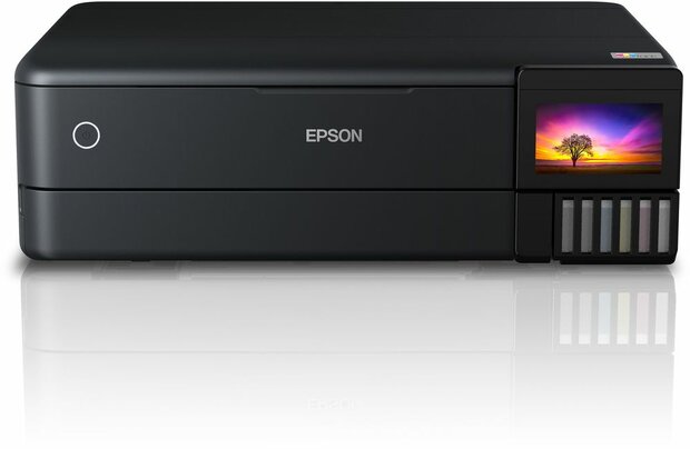 EcoTank ET-8550 Multifunction printer (A3, 16 ppm, USB, LAN, USB host, Wi-Fi ac, zwart)