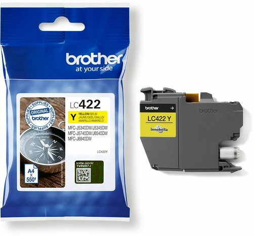 LC422Y inkjetcartridge geel