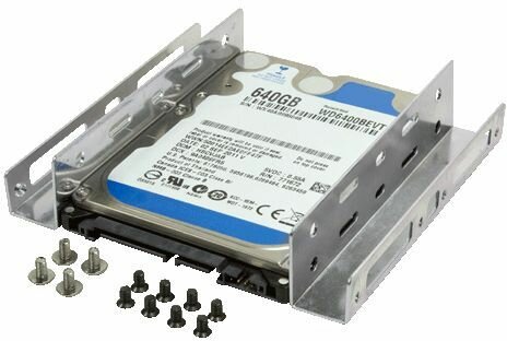 Inbouwprofiel 3,5&quot; naar 2,5&quot;