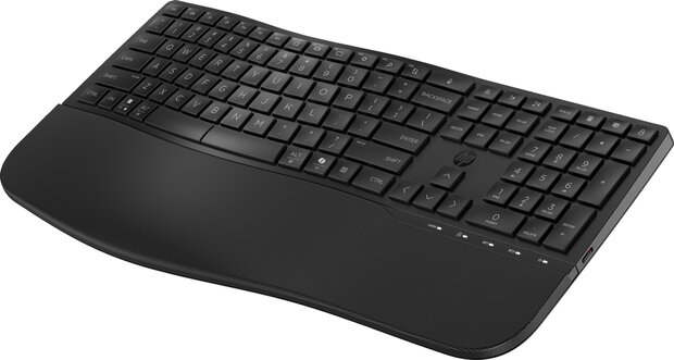 680 Comfort dual-mode toetsenbord (Bluetooth, zwart)