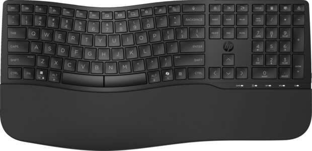 680 Comfort dual-mode toetsenbord (Bluetooth, zwart)