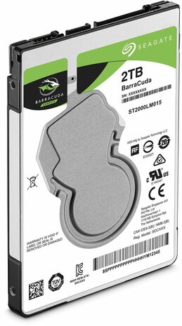 2000 GB Guardian BarraCuda ST2000LM015 Hard drive (SATA 6 Gb/s, 5400 rpm, 128 MB cache)