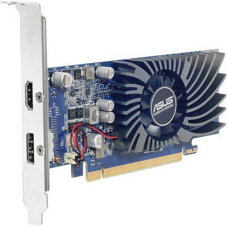 GeForce GT1030-2G-BRK (PCI-E 3.0, low-profile, 2 GB GDDR5, 1468 MHz, HDMI, DisplayPort)