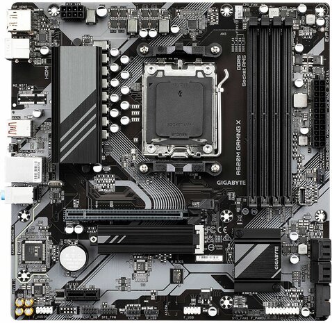 Socket AM5 : A620M GAMING X (DDR5, M.2, DisplayPort, HDMI, mATX)