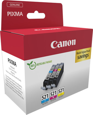 CLI-521 inkjetcartridges multipack