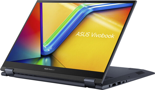 VivoBook Flip TN3402YA-LZ083W (14&quot; WUXGA IPS touch, AMD Ryzen 7-7730u, 16 GB RAM, 512 GB PCIe NVMe SSD, Radeon Graphics, Windows 11, blauw, Azerty)