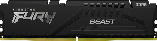 KF552C36BBE-16 Fury Beast DDR5 16 GB, DIMM 288-pin, 5200 MHz, PC5-41600, CL36, zwart