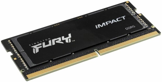 KF548S38IB-8 FURY Impact DDR5 8 GB, SO-DIMM 262-pin, 4800 MHz, PC5-38400, CL38