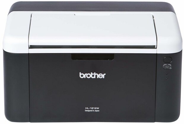 HL-1212W Mono Laser Printer (WiFi, 2400 x 600 dpi, 32 MB, 20 ppm, zwart/grijs)