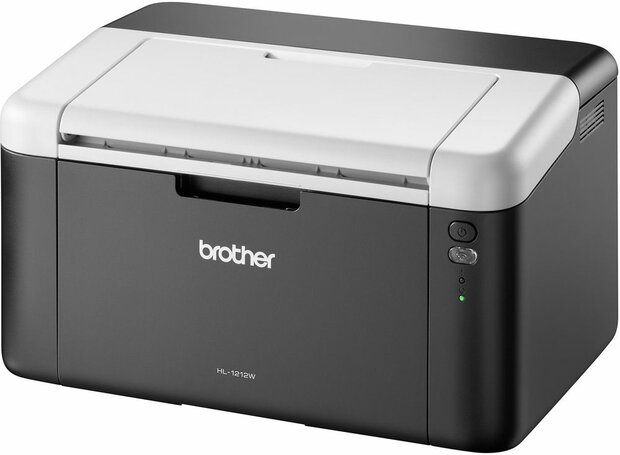 HL-1212W Mono Laser Printer (WiFi, 2400 x 600 dpi, 32 MB, 20 ppm, zwart/grijs)