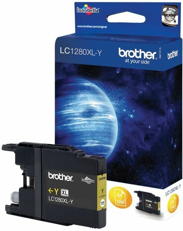 LC1280XL-Y inkjetcartridge geel (1200 afdrukken)