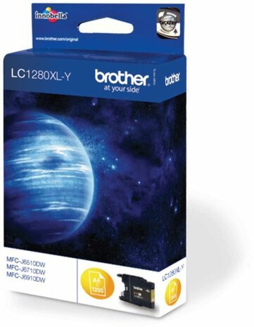 LC1280XL-Y inkjetcartridge geel (1200 afdrukken)