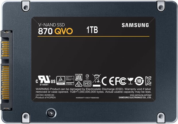 1000 GB MZ-77Q1T0BW SSD 870 QVO (2,5&quot;, SATA)