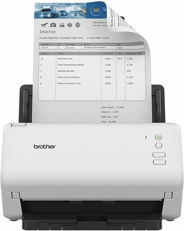 ADS-4100 Document scanner (dual CIS, duplex, A4, 600 dpi x 600 dpi, 35 ppm, ADF, USB 3.0)
