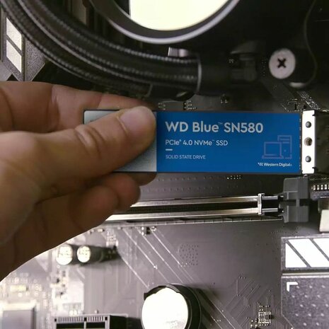 1000 GB WDS100T3B0E WD Blue SN580 (M.2 2280, PCIe 4.0 x4 NVMe)