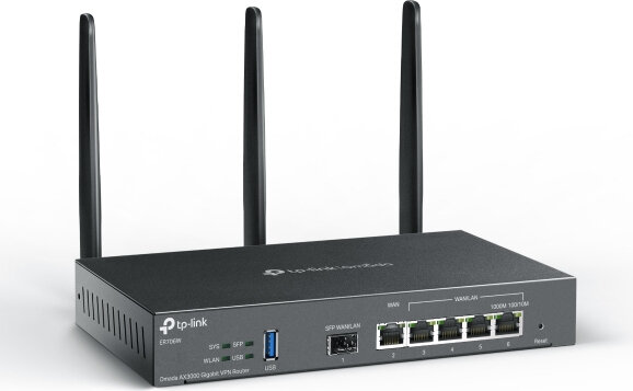 ER706W Wireless router (dual-band, zwart)