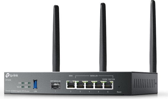 ER706W Wireless router (dual-band, zwart)