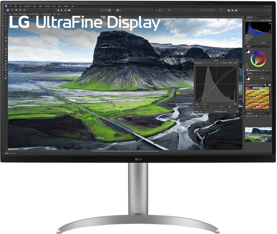 UltraFine 32UQ850V-W LED 32&quot;, 3840 x 2160 4K, IPS, 2000:1, DisplayHDR 400, 5 ms, 2 x HDMI, DisplayPort, USB-C, speakers