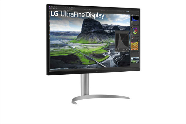 UltraFine 32UQ850V-W LED 32&quot;, 3840 x 2160 4K, IPS, 2000:1, DisplayHDR 400, 5 ms, 2 x HDMI, DisplayPort, USB-C, speakers