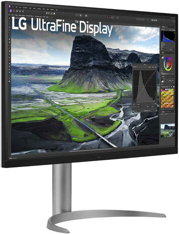 UltraFine 32UQ850V-W LED 32&quot;, 3840 x 2160 4K, IPS, 2000:1, DisplayHDR 400, 5 ms, 2 x HDMI, DisplayPort, USB-C, speakers