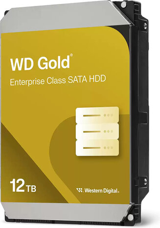12000 GB WD Gold WD122KRYZ Hard drive Enterprise (3,5&quot;, SATA 6 Gb/s, 7200 rpm, 512 MB cache)