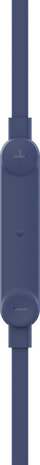 Earbuds (volumeregeling, blauw)
