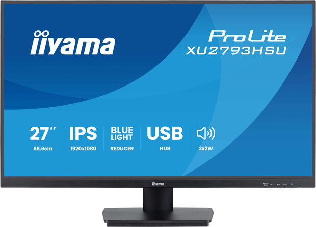 ProLite XU2793HSU-B7 LED 27&quot;, 1920 x 1080 Full HD, zwart