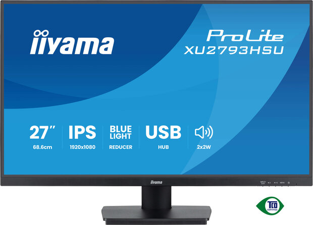 ProLite XU2793HSU-B7 LED 27&quot;, 1920 x 1080 Full HD, zwart