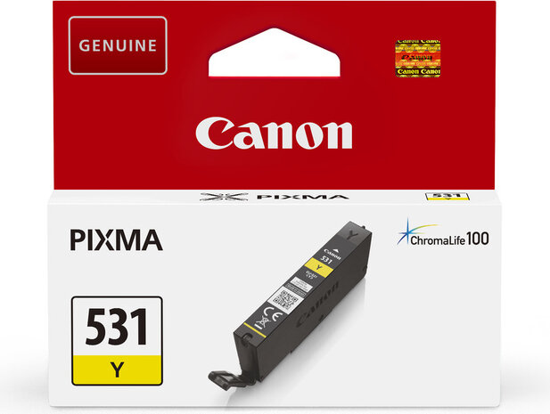 CLI-531Y inkjetcartridge geel (515 afdrukken)