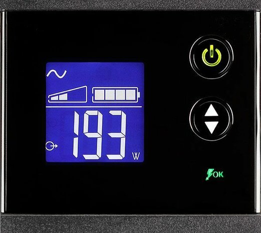 Ellipse PRO 650 UPS (AC 230 V, 400 Watt, 650 VA, 7 Ah, USB, 4 output connectors, 2U, 19&quot;)