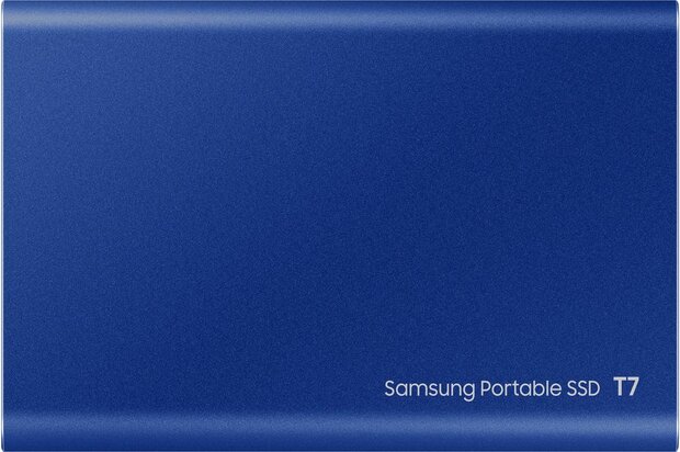 500 GB MU-PC500H/WW Portable SSD (encrypted, USB 3.2 Gen 2 USB-C connector, 256-bit AES, indigo blauw)