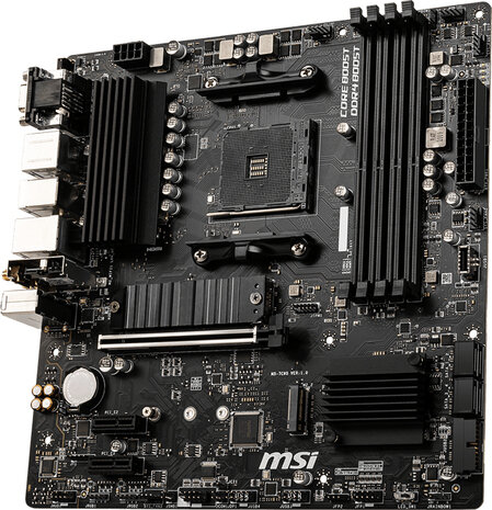 Socket AM4 : B550M PRO-VDH WiFi (PCIe 3.0 x16, 4 x SATA 6 Gb/s, 1xM.2)
