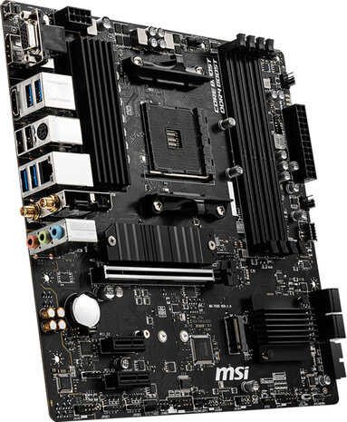 Socket AM4 : B550M PRO-VDH WiFi (PCIe 3.0 x16, 4 x SATA 6 Gb/s, 1xM.2)
