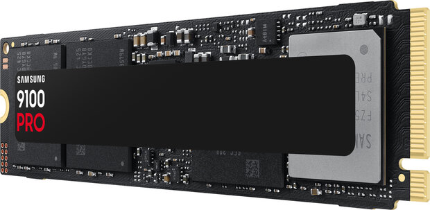 1000 GB MZ-VAP1T0BW 9100 Pro SSD (M.2 2280, PCI Express 5.0 x4 NVMe, 256-bit AES, TCG Opal Encryption 2.0, zwart)