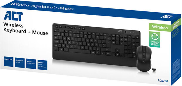AC5730 Wireless Keyboard &amp; Mouse