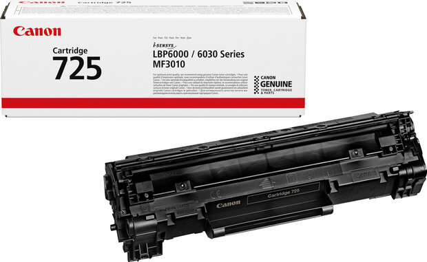 CRG-725 toner zwart (1600 afdrukken)