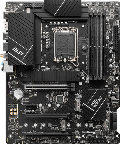 Socket 1700 : PRO Z790-P WIFI (DDR5, 4 x M.2, DisplayPort, HDMI, ATX)