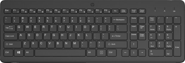 Keyboard 225 (Azerty, zwart)