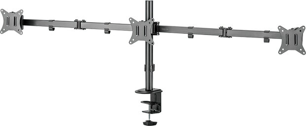 BP0173 Desk Mount Triple (13&quot; - 27&quot;)