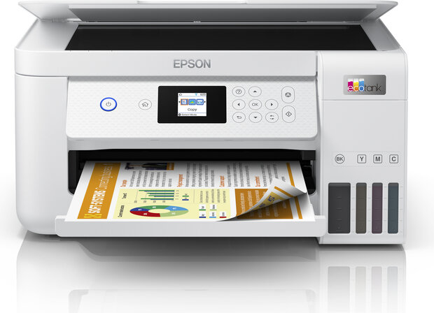 EcoTank ET-2856 (A4, 5760 x 1440 dpi, 15 ppm, WiFi, wit)