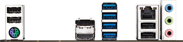 Socket AM4 : A520M DS3H V2 (DDR4, M.2, DisplayPort, HDMI, DVI, mATX)
