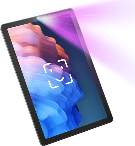 Tab M9 (9&quot; HD, 4 GB RAM, 64 GB opslag, grijs) + clear case