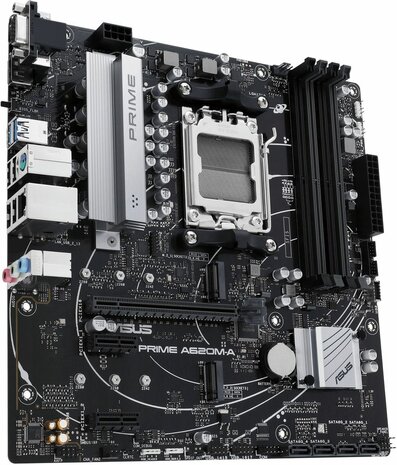 Socket AM5 : Prime A620M-A-CSM (DDR5, 2 x M.2, DisplayPort, HDMI, VGA)