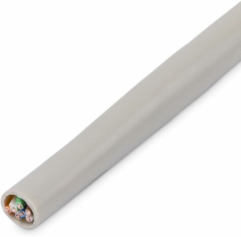 Bulk Cat5e Solid UTP netwerkkabel (300 meter, grijs)