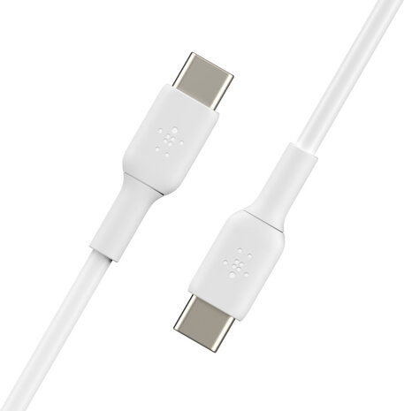 Boost Charge USB-kabel : USB-C M/M (1 meter, wit)