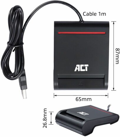 AC6015 USB Smartcard E-ID Reader