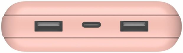 20K Powerbank 15 Watt (roze goud, 20.000 mAh, USB-Type-C)