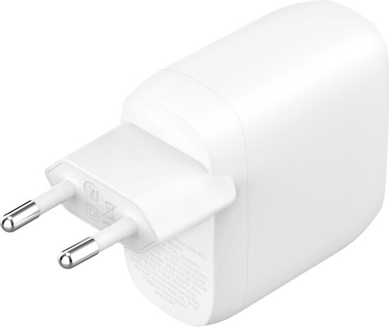 BoostCharge Pro Power adapter 60 Watt (2,7 A, fast charge, Power Delivery 3.1, 2 output connectors 2 x USB-C, wit)