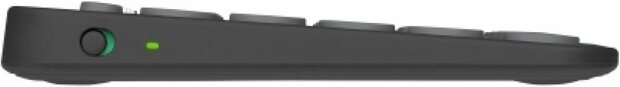 Pebble Keys 2 K380s Keyboard (Bluetooth LE, Azerty Frans, grafiet)